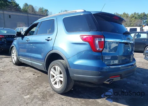 2018 Ford Explorer Xlt from USA, damaged, VIN 1FM5K8DH8JGC59211